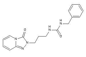 1-benzyl-3-[3-(3-keto-[1,2,4]triazolo[4,3-a]pyridin-2-yl)propyl]urea