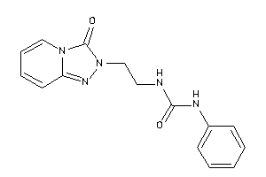 1-[2-(3-keto-[1,2,4]triazolo[4,3-a]pyridin-2-yl)ethyl]-3-phenyl-urea
