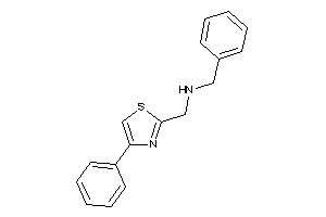 Benzyl-[(4-phenylthiazol-2-yl)methyl]amine