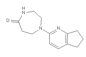 1-(1-pyrindan-2-yl)-1,4-diazepan-5-one