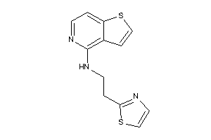 2-thiazol-2-ylethyl(thieno[3,2-c]pyridin-4-yl)amine
