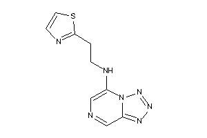 Tetrazolo[1,5-a]pyrazin-5-yl(2-thiazol-2-ylethyl)amine
