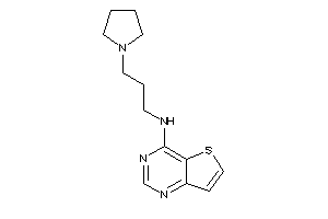Image of 3-pyrrolidinopropyl(thieno[3,2-d]pyrimidin-4-yl)amine