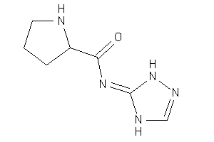 N-(1,4-dihydro-1,2,4-triazol-5-ylidene)pyrrolidine-2-carboxamide