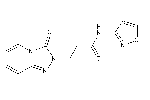 Image of N-isoxazol-3-yl-3-(3-keto-[1,2,4]triazolo[4,3-a]pyridin-2-yl)propionamide