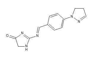 2-[[4-(2-pyrazolin-1-yl)benzylidene]amino]-2-imidazolin-4-one