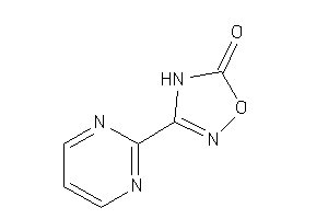 Image of 3-(2-pyrimidyl)-4H-1,2,4-oxadiazol-5-one