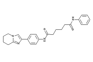 N-phenyl-N'-[4-(5,6,7,8-tetrahydroimidazo[1,2-a]pyridin-2-yl)phenyl]adipamide