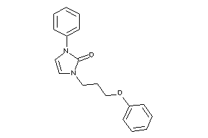 1-(3-phenoxypropyl)-3-phenyl-4-imidazolin-2-one