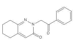 Image of 2-phenacyl-5,6,7,8-tetrahydrocinnolin-3-one