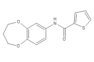 N-(3,4-dihydro-2H-1,5-benzodioxepin-7-yl)thiophene-2-carboxamide