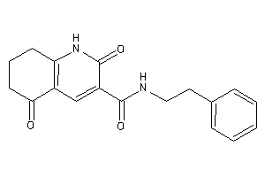 2,5-diketo-N-phenethyl-1,6,7,8-tetrahydroquinoline-3-carboxamide