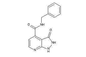 N-benzyl-3-keto-1,2-dihydropyrazolo[3,4-b]pyridine-4-carboxamide