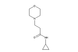 N-cyclopropyl-3-morpholino-propionamide