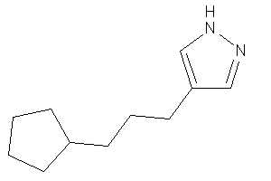 Image of 4-(3-cyclopentylpropyl)-1H-pyrazole