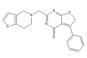2-(6,7-dihydro-4H-thieno[3,2-c]pyridin-5-ylmethyl)-5-phenyl-6H-thieno[2,3-d]pyrimidin-4-one