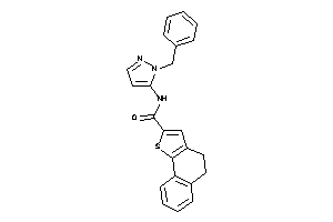 N-(2-benzylpyrazol-3-yl)-4,5-dihydrobenzo[g]benzothiophene-2-carboxamide