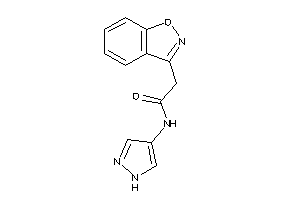 2-indoxazen-3-yl-N-(1H-pyrazol-4-yl)acetamide