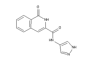 Image of 1-keto-N-(1H-pyrazol-4-yl)-2H-isoquinoline-3-carboxamide