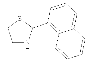 Image of 2-(1-naphthyl)thiazolidine