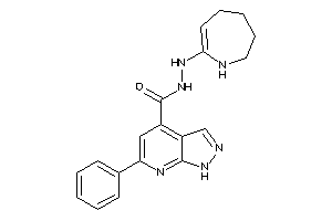 6-phenyl-N'-(2,3,4,5-tetrahydro-1H-azepin-7-yl)-1H-pyrazolo[3,4-b]pyridine-4-carbohydrazide