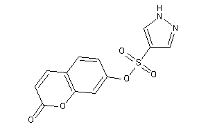 1H-pyrazole-4-sulfonic Acid (2-ketochromen-7-yl) Ester