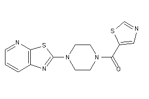 Image of (4-thiazolo[5,4-b]pyridin-2-ylpiperazino)-thiazol-5-yl-methanone