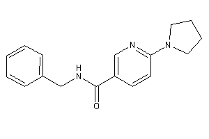 N-benzyl-6-pyrrolidino-nicotinamide
