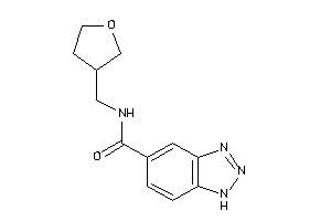 N-(tetrahydrofuran-3-ylmethyl)-1H-benzotriazole-5-carboxamide