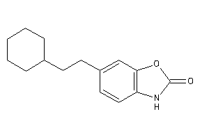 6-(2-cyclohexylethyl)-3H-1,3-benzoxazol-2-one