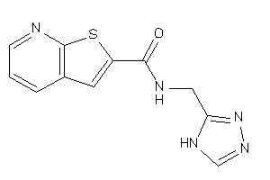 N-(4H-1,2,4-triazol-3-ylmethyl)thieno[2,3-b]pyridine-2-carboxamide