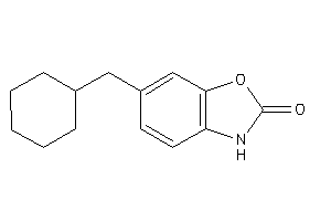 6-(cyclohexylmethyl)-3H-1,3-benzoxazol-2-one