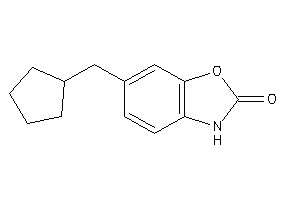 6-(cyclopentylmethyl)-3H-1,3-benzoxazol-2-one