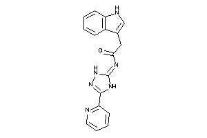 Image of 2-(1H-indol-3-yl)-N-[3-(2-pyridyl)-1,4-dihydro-1,2,4-triazol-5-ylidene]acetamide