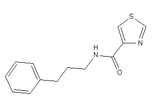 Image of N-(3-phenylpropyl)thiazole-4-carboxamide