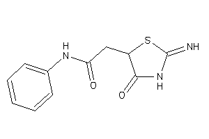 2-(2-imino-4-keto-thiazolidin-5-yl)-N-phenyl-acetamide