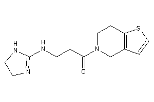 1-(6,7-dihydro-4H-thieno[3,2-c]pyridin-5-yl)-3-(2-imidazolin-2-ylamino)propan-1-one
