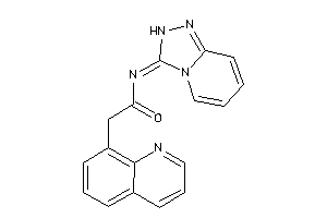 Image of 2-(8-quinolyl)-N-(2H-[1,2,4]triazolo[4,3-a]pyridin-3-ylidene)acetamide