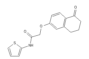 2-(1-ketotetralin-6-yl)oxy-N-(2-thienyl)acetamide