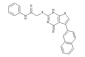 2-[[4-keto-5-(2-naphthyl)-1H-thieno[2,3-d]pyrimidin-2-yl]thio]-N-phenyl-acetamide