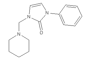 1-phenyl-3-(piperidinomethyl)-4-imidazolin-2-one