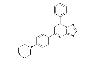 4-[4-(7-phenyl-6,7-dihydro-[1,2,4]triazolo[1,5-a]pyrimidin-5-yl)phenyl]morpholine