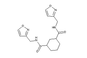 Image of N,N'-bis(isoxazol-3-ylmethyl)cyclohexane-1,3-dicarboxamide