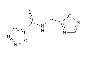 Image of N-(1,2,4-oxadiazol-5-ylmethyl)thiadiazole-5-carboxamide