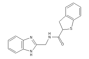 N-(1H-benzimidazol-2-ylmethyl)-2,3-dihydrobenzothiophene-2-carboxamide