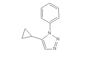 Image of 5-cyclopropyl-1-phenyl-triazole