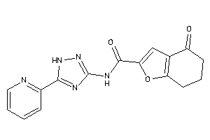 Image of 4-keto-N-[5-(2-pyridyl)-1H-1,2,4-triazol-3-yl]-6,7-dihydro-5H-benzofuran-2-carboxamide