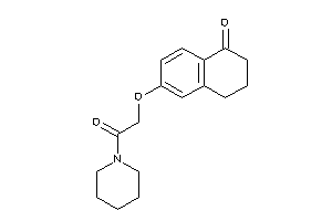 6-(2-keto-2-piperidino-ethoxy)tetralin-1-one