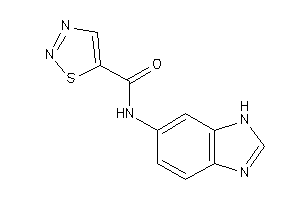 N-(3H-benzimidazol-5-yl)thiadiazole-5-carboxamide