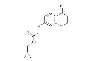 N-(cyclopropylmethyl)-2-(1-ketotetralin-6-yl)oxy-acetamide